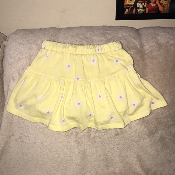 Cat & jack 3T yellow purple white Skort 💕 - Picture 3 of 4